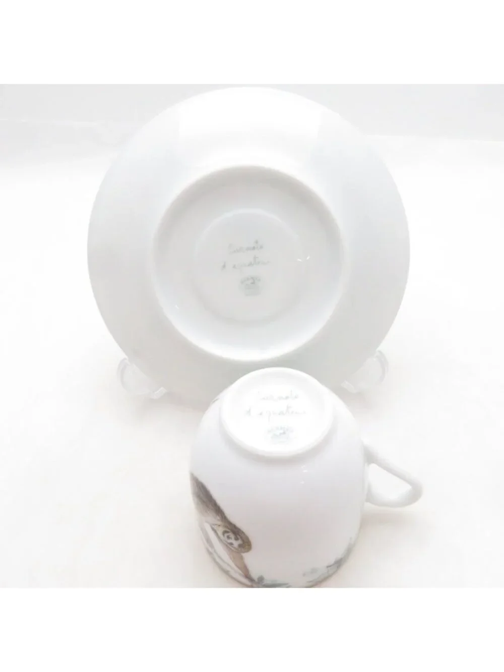 Hermes Equateur Sketch Coffee Cup & Saucer